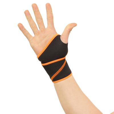 China Adjustable Adjustable Basketball Volleyball Basketball Sprain Palm Wristband Sports New Product Speed ​​Strength Training Protective Band for sale