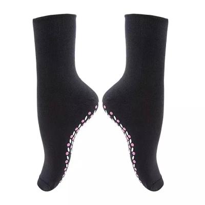 China Antibacterial Magnetic Therapy Self Heating Tourmaline Massage Heating Socks for sale