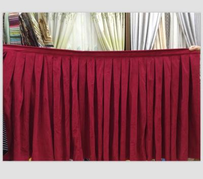 China Portable Frill and Blackout Swag Curtains Drape and Pleated Drapery for sale