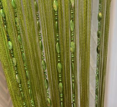 China Any Style Can Be Customized Cheapest String Curtain Yarn Curtain To Wedding Decoration for sale