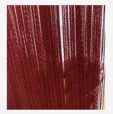 China Any Style Can Be Customized Tassel String Curtain Panel Door Line 300cm x 300cm String Curtain Panel Door With Sequin Panel for sale