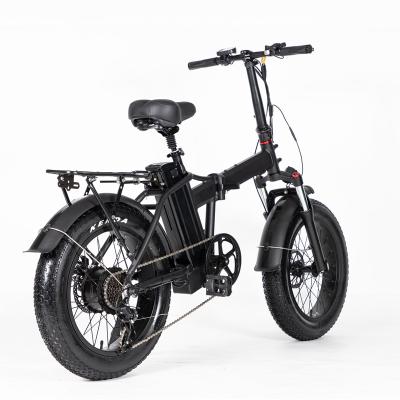 China Wholesale Aluminum Alloy Power Assist System 500w Adult Folding Electric Bicycle for sale