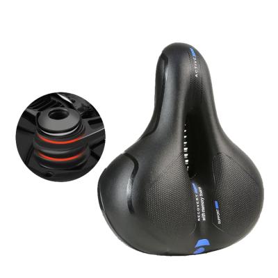 China Road Bikes High Quality Safe Bicycle Saddle With Warn Stripe Reflective Bike Seat for sale