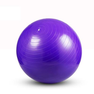 China Round Hot Sale 55cm 65cm Fitness 75cm Round Waterproof GYM Unchangeable Yoga Ball for sale