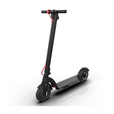 China Foldig 2021 Unisex Electric Scooter X7 10inch Air Wheel Folding Offroad Scooter For Sale for sale