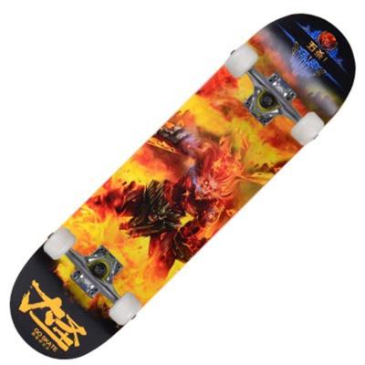 China Youth Pro Factory Price Custom Canadian Maple Skate Board Deck Skateboard Custom for sale