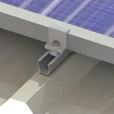 China Lightweight Photovoltaic End Clamp Solar Panel Anticorrosive for sale