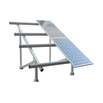 China Customized Solar Panel Tilt Bracket Silver Solar Panel Angle Mounting Bracket for sale