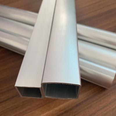 China Industrielle Aluminiumquadratrohr Schweißbare Aluminiumquadratrohr nahtlos zu verkaufen