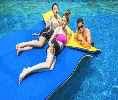 China Lake Water Floating Mat Hot Sale Lake Floating XPE Foam Pool Float Mats Camping Mat for sale