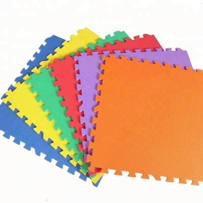 China Non-Toxic Cheap Interlocking Toxic Toddler Eva Kids Tatami Non Baffle Play Mats Special Baby Kids Crawling Mat for sale