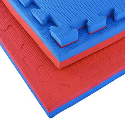 China Martial Arts Studios 20 Jigsaw Mat 25 30 40mm Interlocking Tatami Foam Puzzle Flooring Taekwondo Judo Tatami Eva Mat for sale