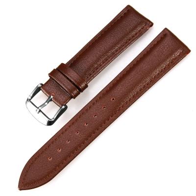 China Diliberto 22mm Genuine Leather Strap Black Brown Rubber 20mm Strap For Smart Watch Buckle DT88 V12 V11 Bar & Quick Return Spring for sale