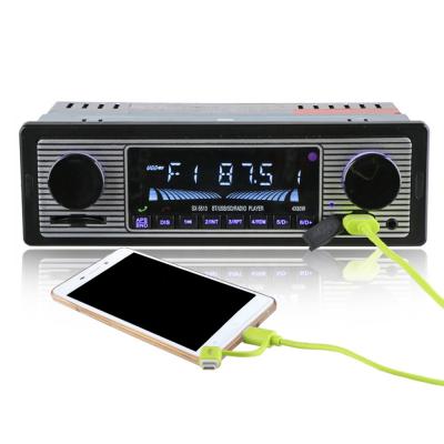 China Retro Speaker Diliberto Car Stereo FM BT Receiver Built-in Radio Into Car Radios SX-5513 Retro Car Stereos Auto Radio Classic for sale