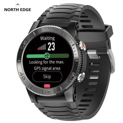 China North Touch Screen EDGE GPS Smart Watch Men Tour Sports Watch Heart Rate Pedometer BT Call Altimeter Xtrek Smartwatch for sale