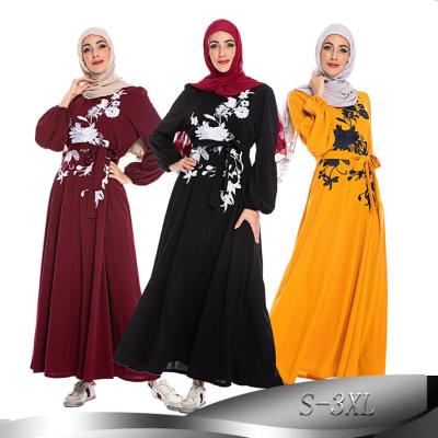 China New Fashion Islamic Abaya Dress Long Muslim Clothing Women Dress Abaya Islamic Clothing S for sale