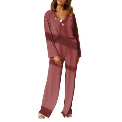 China Breathable sleepwear pajamas for women new fashion winter pajama women designer homewear for sale