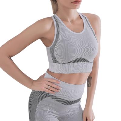 China Female Seamless Yoga Fitness Sports Bra Hot Sexy Bra Tops Breathable Daily Commonly Used Sports for sale