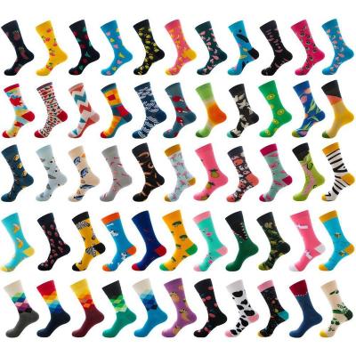 China Wholesale Custom QUICK DRY In-Stock Funny Happy Socks 2/3/4/5 Pack Cotton For Women Men Unisex for sale