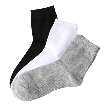 China Wholesale Custom Brand Anti-failure Packaging Logo Box Men's Casual Bamboo Comfort Socks Multipack 5/10 Pack for sale