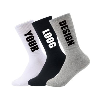 China Low MOQ Unisex Anti-Fault Crew OEM Customized Design Your Own Custom Logo Custom Socks Socks Socks for sale