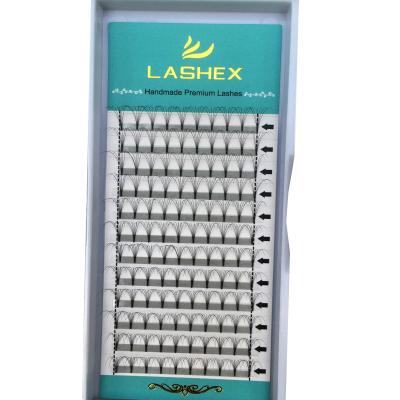 China Easily Apply Private Label Pre Fanned Volume Lashes Short 05 07 Pre Fanned Volume Lashes for sale