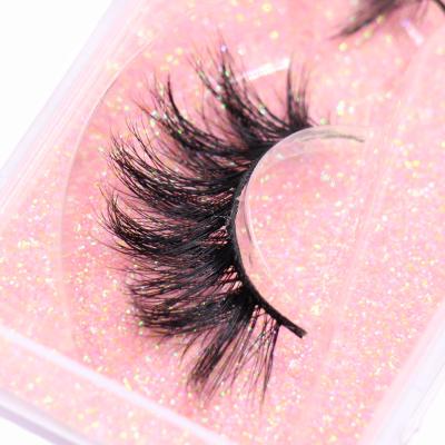 China Luxury 10mm 12mm 15mm Lashes Real Natural Soft 3d Mink Eyelashes Ready To Ship Full Rocket Lashes Beauty for sale