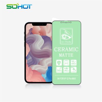 China Hot Selling Shockproof Anti-scratch 2.5D Anti AG Ray Green Screen Guard Mobile Phone for sale