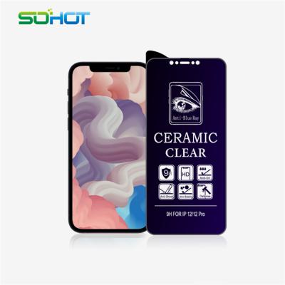 China High transparent anti-scratchceramic mobile phone anti-blue ray screen shockproof matte protector for sale