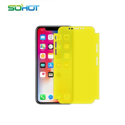 China Mobile Phone Factory Wholesale High Transparent Anti-scratch Tpu Hydrogel Film Screen Guard for sale