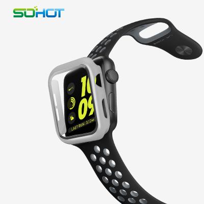 China Hot Selling 3d Mobile Phone Anti-oil High Transparent Anti-scratch Anti-explosion Curved Watch Case For Apple Watch Screen Protector for sale