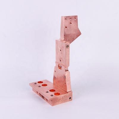 China Industry manufacturing high precision pure copper casting parts and machined parts for sale