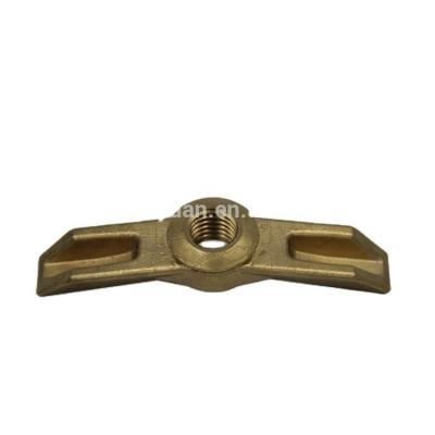 China Heavy Industry CNC Machining Customized Turning And Milling Brass Bronze Brass Nuts OEM for sale