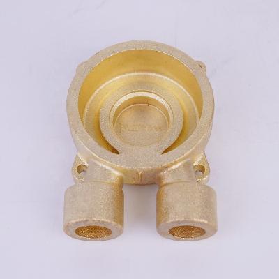 China Centrifugal Pump Wax Casting Shot Blast CNC Centrifugal Pump Cases Lost Machining Bronze Brass Parts for sale