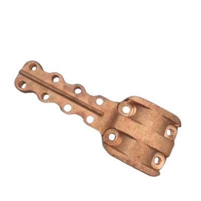 China High Precision Casting Copper Alloy Casting Red Copper Component With 30 Years Professional Experience for sale