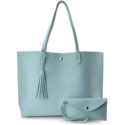 China China Wholesale Fashion Faux Leather Tote Womens Shoulder PU Leather Handbags for sale