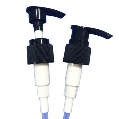 China Non Spill 28-410 Emulsion Dispenser Pump Cap For Disinfectant Bottle And Shampoo Bottle for sale