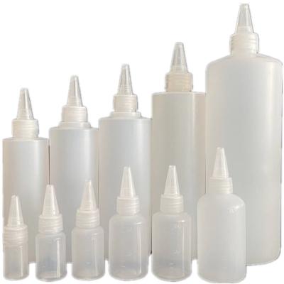 China HDPE Chemical Stock Available Squeeze Bottle For Ink Or Paint for sale