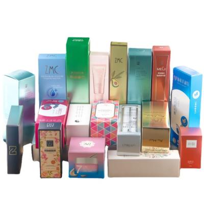 China Recycled Materials OEM Customized Printing Color Boxes Gift Box For Cosmetics And Daily Chemicals Small Quantity for sale