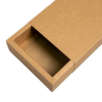 China Recycled Materials Kraft Paper Gift Packaging Box Stock Logo Printing Available Custom Printing Acceptable for sale