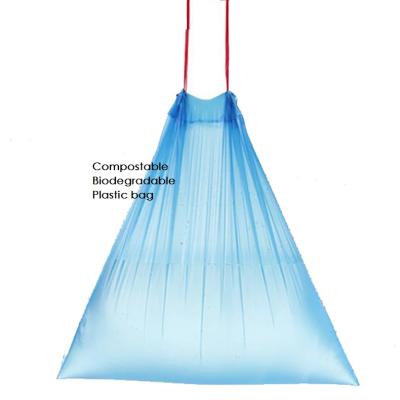 Κίνα PLA PBAT BIODEGRADABLE Eco Friendly Corn Twine Suction Starch Compostable Plastic Waste Bags προς πώληση