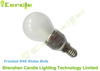 China 5watt E14 360 Led Bulb Globe Frosted Glass Cover Dimmable Ra80 SMD 5630 CE RoHS for sale