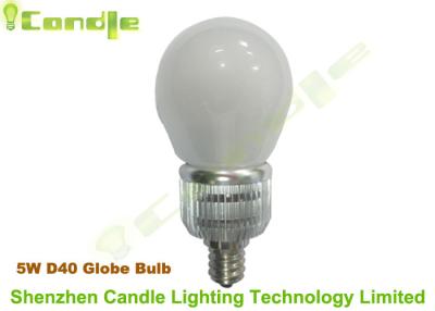 China High Lumen E12 Dimmable Led Globe Light Bulb 5watt Milky White 6000k 60HZ CE for sale