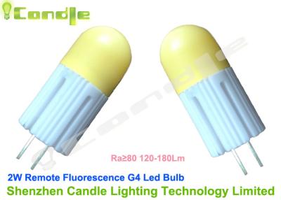 China Warm White 2 Watt Led Bulb G4 Remote Fluorescence 50 - 60Hz 120 - 180Lm for sale