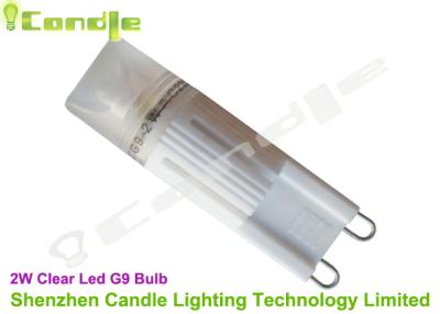 China Super Bright 2watt G9 Led Bulb 100lm/w 2700k 3000k For Hotel / Office Lighting for sale