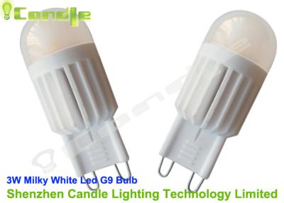 China Milky White Mini 3w G9 Led Bulb Chip Cree Ceramic 12g 25000 Hours for sale