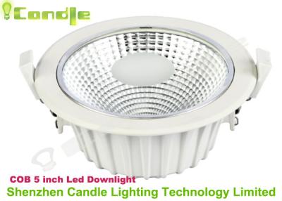 China Warm White Round 8w 5 Inch Cree Led Kitchen Downlights  , High Ra 85 / 90  95lm/w for sale