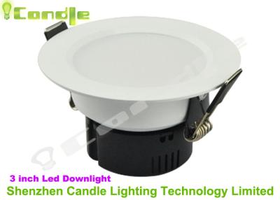 China 2700k 5000k 3 Inch Epistar / Cree Led Downlights 5w  , Led Recessed Down Light for sale