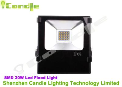 China 5500k Black Waterproof Outdoor Led Flood Light 30w , Led Security Floodlight for sale