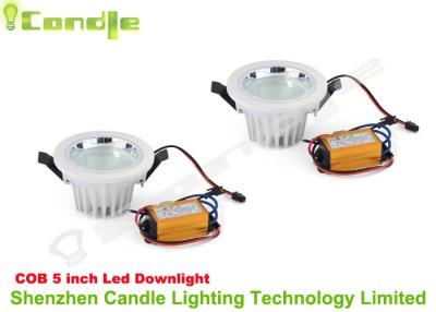 China High Luminous 12w 5 Inch Cree Led Downlights Dimmable 2700 - 7000k , Led Down Lamp for sale